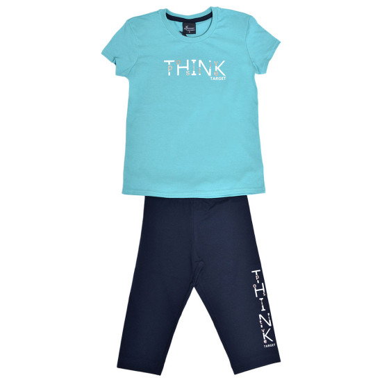 Target Παιδικό σετ Kids Set T-Shirt S.Jersey Cotton Elast. ''Think'' Target Παιδικό σετ Kids Set T-Shirt S.Jersey Cotton Elast. ''Think''